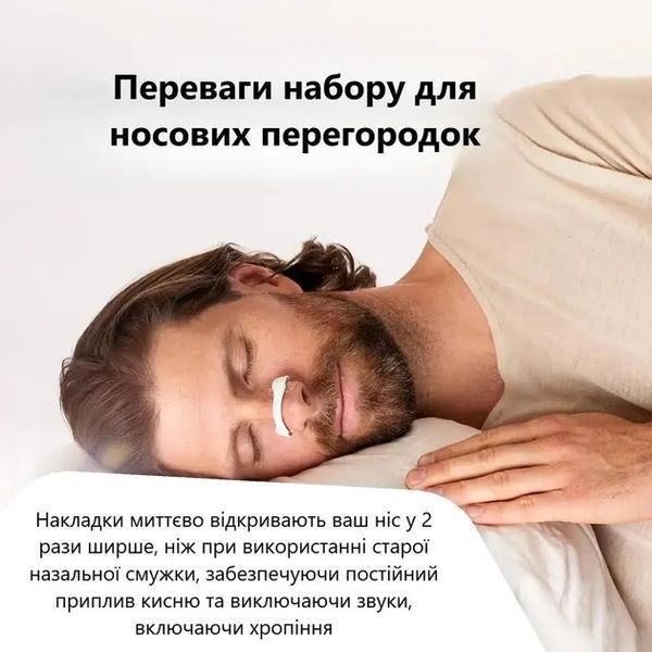 Магнітні розширювачі для носа від хропіння 15 пар антихропіння 00014597 фото