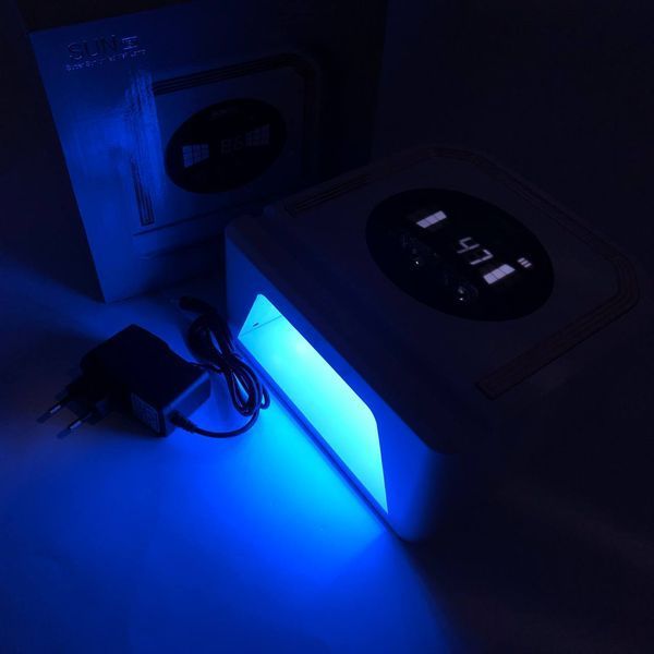Лампа для нігтів UV LAMP SUN Y31 Сушарка для гель лаку на акумуляторі, Лампа для сушіння гель-лаку будинку 00014479 фото