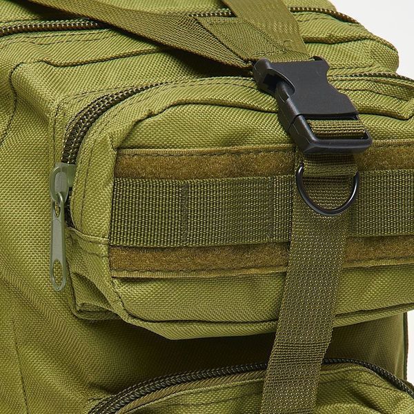 Тактический рюкзак, походный рюкзак, 25л, тактический походный военный рюкзак. Цвет: хаки 00018334 фото