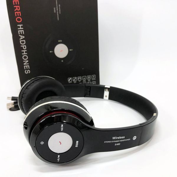 Беспроводные наушники S460 Bluetooth black с MP3 плеером черный 18-20000 Гц, Беспроводные блюз наушники 00023815 фото
