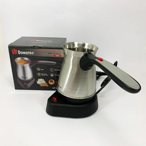 Електрична міні кавоварка електротурка Domotec MS-127 0.5л 00019725 фото