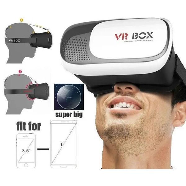Очки виртуальной реальности с пультом VR BOX G2 для смартфонов с диагональю экранов от 4 до 6 дюймов 00017281 фото