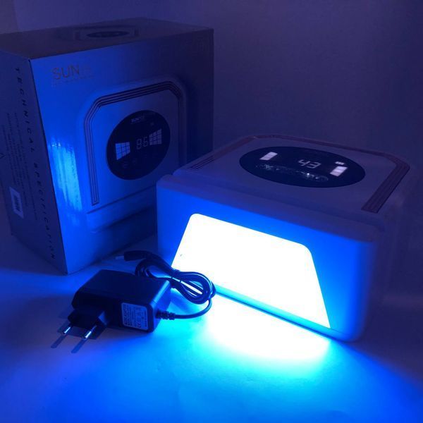 Лампа для нігтів UV LAMP SUN Y31 Сушарка для гель лаку на акумуляторі, Лампа для сушіння гель-лаку будинку 00014479 фото