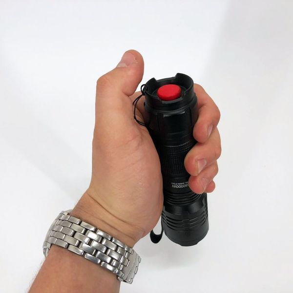 Кишеньковий тактичний ліхтар Bailong BL-8900-P50 акумуляторний ліхтар 12 та 220 Вт, кишеньковий міні ліхтар 00022896 фото