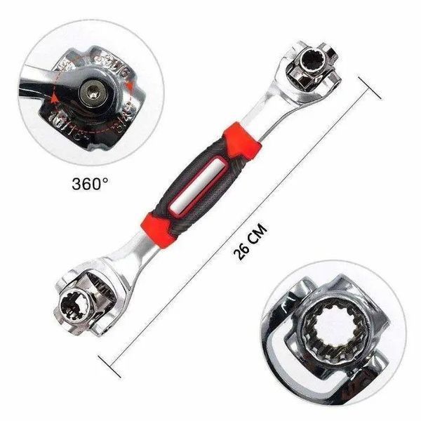 Универсальный многофункциональный гаечный ключ Universal Tiger Wrench 48 в 1 00022607 фото