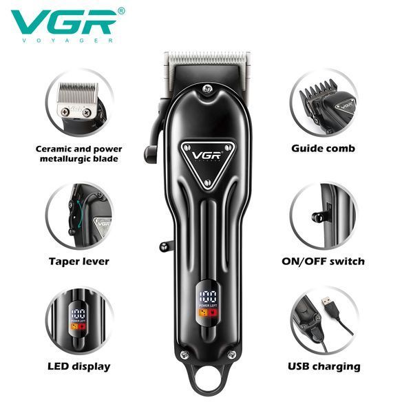 Акумуляторна машинка для стрижки VGR V-051 00014788 фото