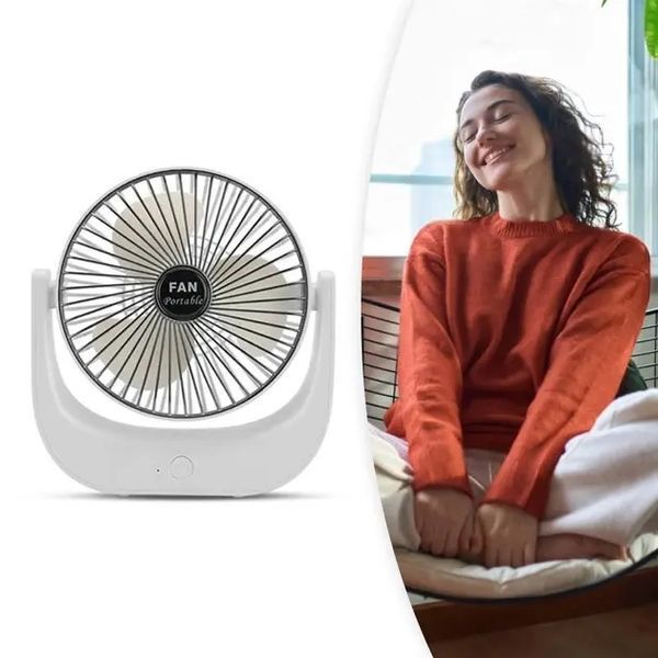 Портативний вентилятор настільний міні ручний Portable Fan AND LY-853 00018532 фото