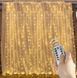 Гірлянда Водоспад USB штора 3х2м, білий теплий, 200 LED + пульт / Новорічна світлодіодна гірлянда на вікно 00024501 фото 5