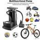 Портативний ножний насос з манометром Air pump AND 521-2414 Двоциліндровий насос 00017138 фото 4