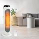 Тепловентилятор керамічний дистанційним керуванням 2000W 00018631 фото 1