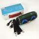 Портативная колонка TG642 с RGB подсветкой и ремешком, громкая блютуз колонка. Цвет: зеленый 00017214 фото 15