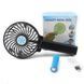 Портативний міні вентилятор ручний акумуляторний mini fan 00018607 фото 1