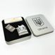 Дугова електроімпульсна запальничка USB Україна (металева коробка) HL-449. Колір: чорний 00022997 фото 3