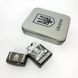Дугова електроімпульсна запальничка USB Україна (металева коробка) HL-449. Колір: чорний 00022997 фото 10