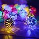 Гирлянда светодиодная Шарик металлический золотой, 20 LED, Мультицвет 00024833 фото 2
