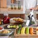 Терка для овощей Brava Spring Slicer Ресторанное качество нарезки овощей на вашей кухне 00020591 фото 4