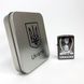 Дугова електроімпульсна запальничка USB Україна (металева коробка) HL-449. Колір: чорний 00022997 фото 8