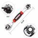 Универсальный многофункциональный гаечный ключ Universal Tiger Wrench 48 в 1 00022607 фото 6