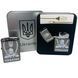 Дугова електроімпульсна запальничка USB Україна (металева коробка) HL-449. Колір: чорний 00022997 фото 16