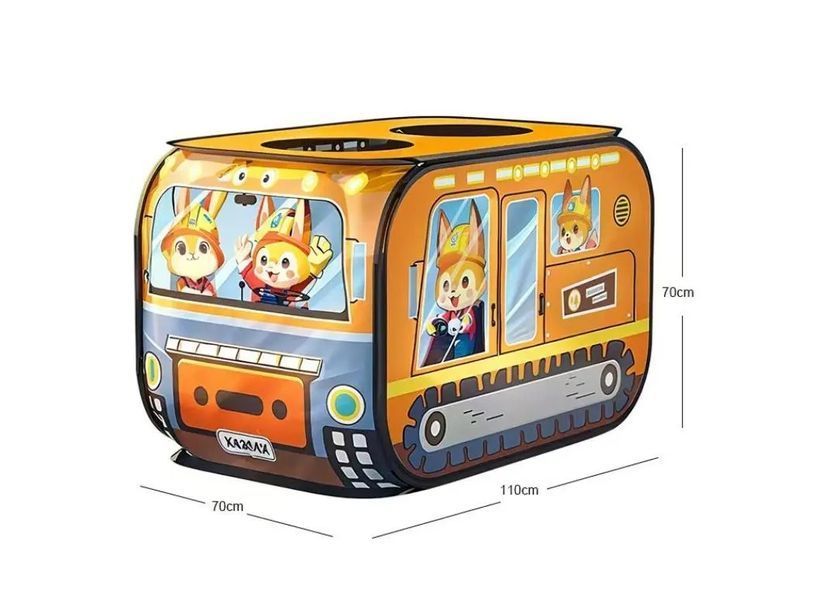 Детская игровая палатка TK Group TENT 110 х 70 х 70 см в сумке 00016598 фото