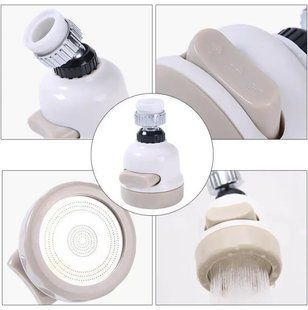 Економник води Water Saver NEW 360 градусів / насадка аератор на кран / Водозберігаюча насадка 00020486 фото