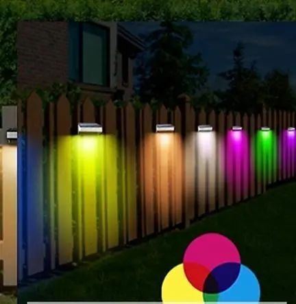 Светильник садовый rgb, уличный настенный светильник / водонепроницаемый MULTI 00023140 фото