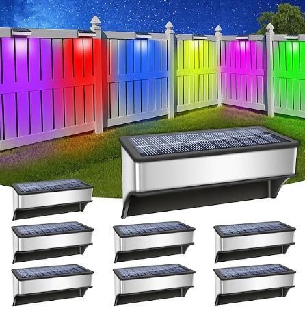 Светильник садовый rgb, уличный настенный светильник / водонепроницаемый MULTI 00023140 фото