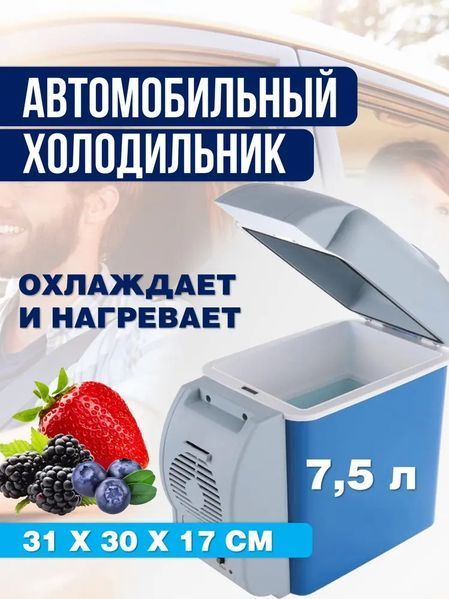 Автохолодильник от прикуривателя Port Able Electronic 7.5 л 00016946 фото