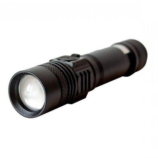 Тактический фонарь Bailong BL-518/8518-T6 3 режима работы zoom з/у microUSB кейс, карманный мини фонарь 00022897 фото