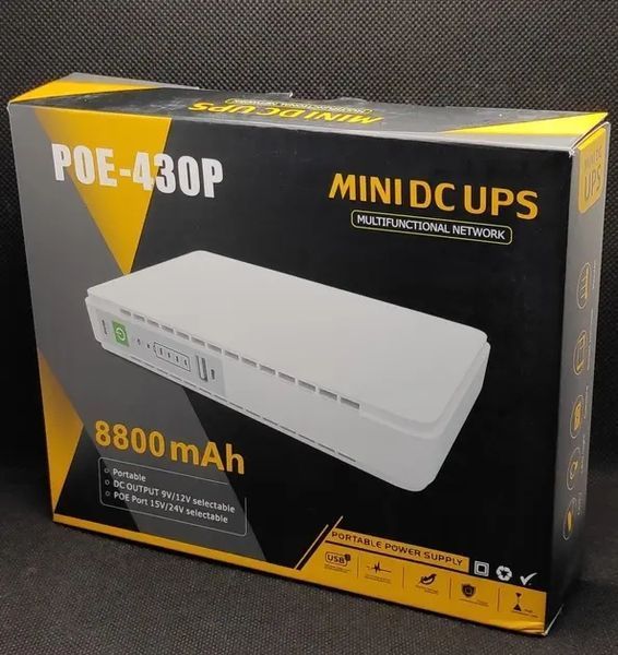 ИБП SKE POE-43ip для роутерів/комутаторів/PON 00018135 фото