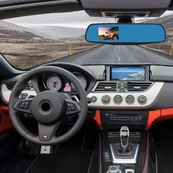 Автомобільний відеореєстратор-дзеркало L9001 LCD 3.5" 1080P Full HD, Відеореєстратор на автомобіль 00016803 фото