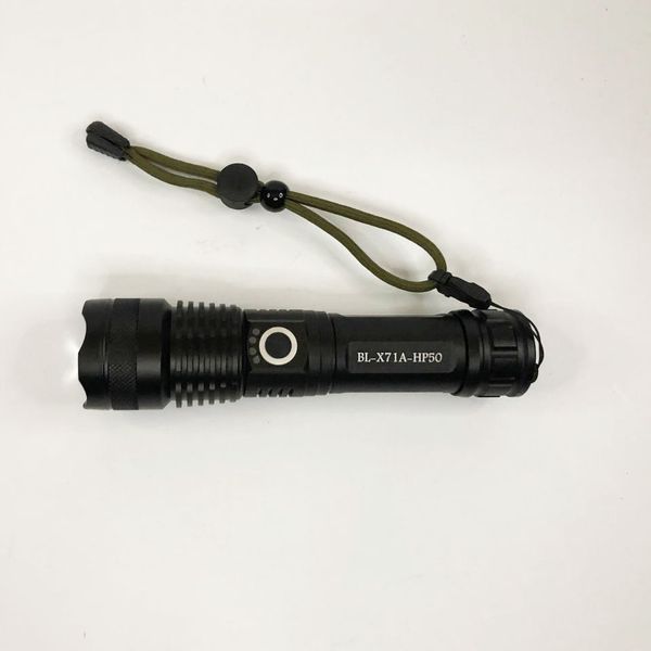 Ліхтар ручний Police X71A-HP50, ЗУ micro USB, 1x18650/3xAAA, zoom, індикація заряду, якісний ліхтарик 00022866 фото
