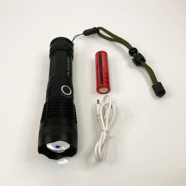 Ліхтар ручний Police X71A-HP50, ЗУ micro USB, 1x18650/3xAAA, zoom, індикація заряду, якісний ліхтарик 00022866 фото