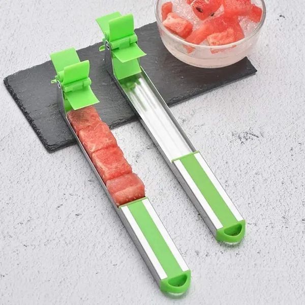 Приспособления для нарезки арбуза и дыни SUNROZ Watermelon Slicer чем-слайсер Зеленый 00024405 фото