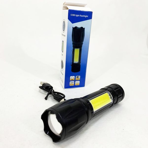 Фонарь W601-XPE(red)+COB(white) 00023211 фото