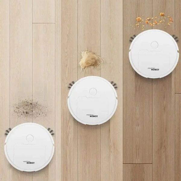 Робот акумуляторний пилосос Vacuum 8088 cleaner LY-541 для сухого прибирання, потужний, автоматичний 00021107 фото