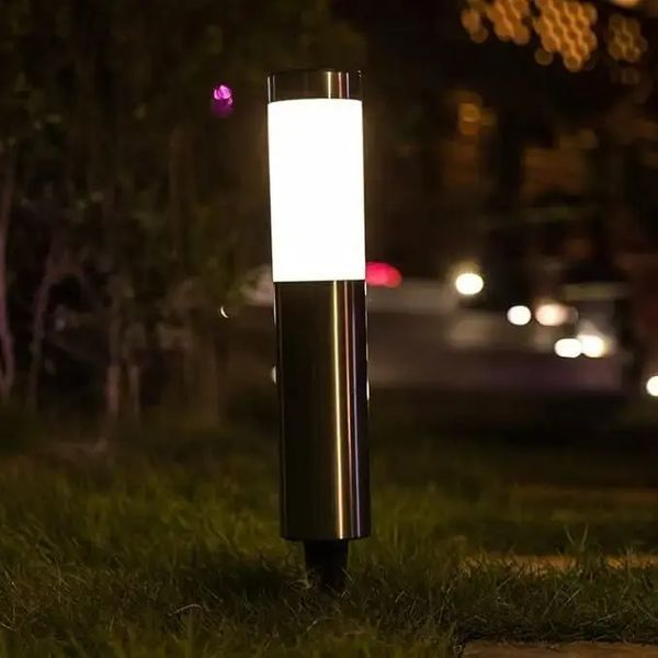 Світильники для газону Warm Solar Pillar Light Світлодіодний світильник на сонячній батареї 2шт 00023156 фото