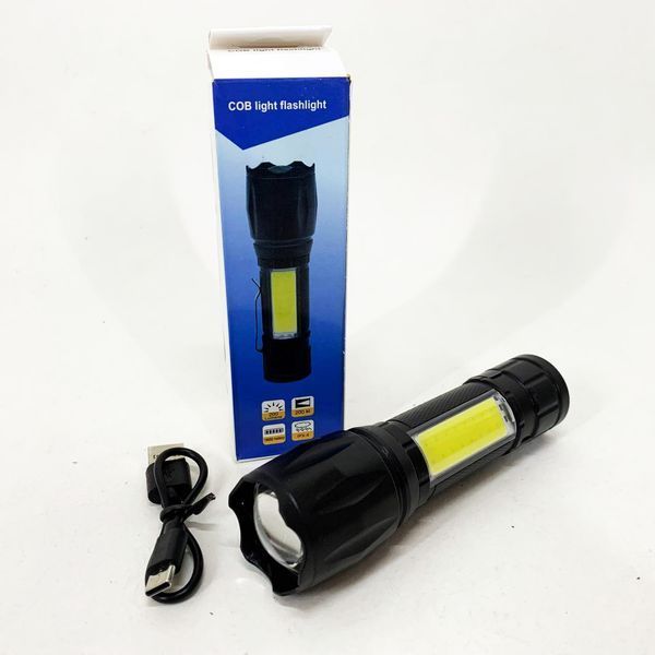 Фонарь W601-XPE(red)+COB(white) 00023211 фото