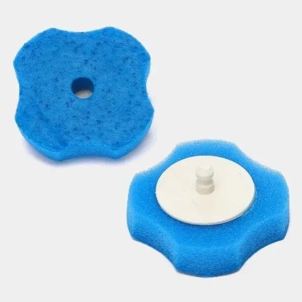 Універсальна щітка для прибирання ванної зі змінними насадками MTS clip type removable toilet brush 00012861 фото