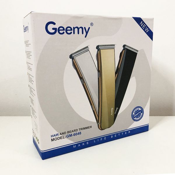 Профессиональная машинка для стрижки волос Gemei GM-6048, электробритва для головы. Цвет: белый 00015111 фото