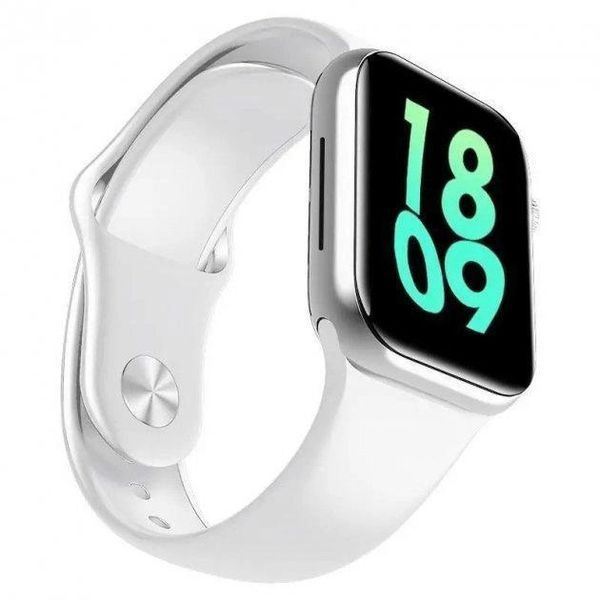 Умные смарт часы Smart Watch I7 PRO MAX с голосовым вызовом тонометр пульсометр оксиметр. Цвет: белый 00022408 фото