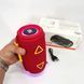 Bluetooth-колонка TG657 з RGB підсвічуванням 1500 mAh, бездротова колонка портативна потужна. Колір: червоний 00017244 фото 4