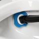 Універсальна щітка для прибирання ванної зі змінними насадками MTS clip type removable toilet brush 00012861 фото 3