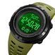 Часы наручные мужские SKMEI 2070AG ARMY GREEN, армейские часы противоударные. Цвет: зеленый 00022140 фото 4