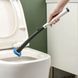 Універсальна щітка для прибирання ванної зі змінними насадками MTS clip type removable toilet brush 00012861 фото 6