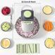 Овощерезка с контейнером Vegetable Cutter 9 в 1 00020584 фото 4