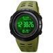 Часы наручные мужские SKMEI 2070AG ARMY GREEN, армейские часы противоударные. Цвет: зеленый 00022140 фото 2