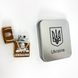 Дугова електроімпульсна запальничка USB Україна (металева коробка) HL-449. Колір: золотий 00023036 фото 10