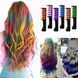 Набор мела для волос 6 шт Hair chalk Разноцветные красители расческа для детей и взрослых 00014598 фото 4