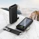Power Bank Solar Smart 1015 зарядное устройство на солнечной батарее 20000mAh с индикатором заряда Черный 00017650 фото 4